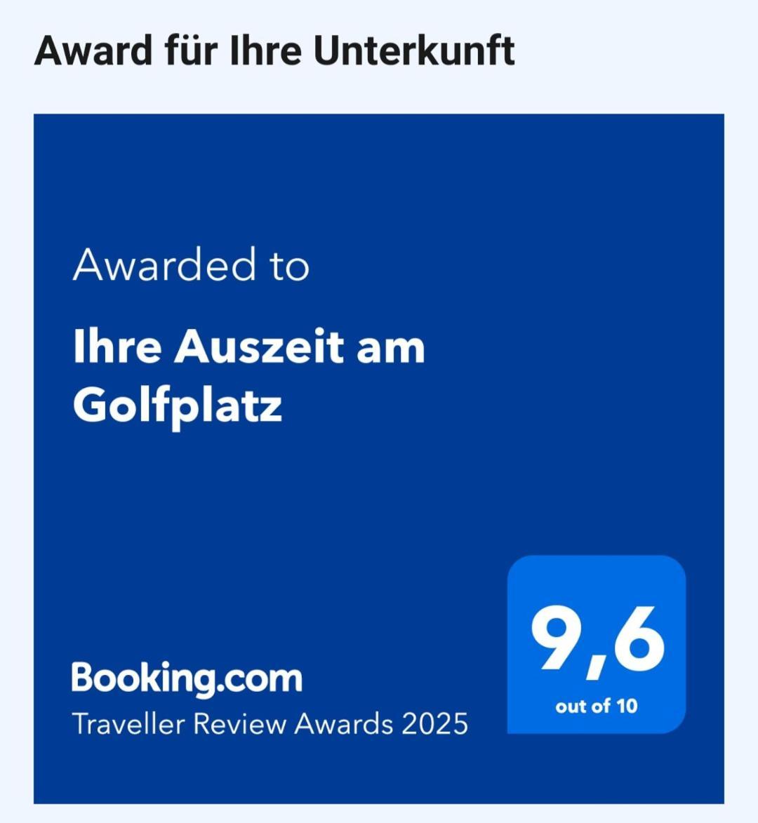 Ihre Auszeit Am Golfplatz Appartamento Meisdorf